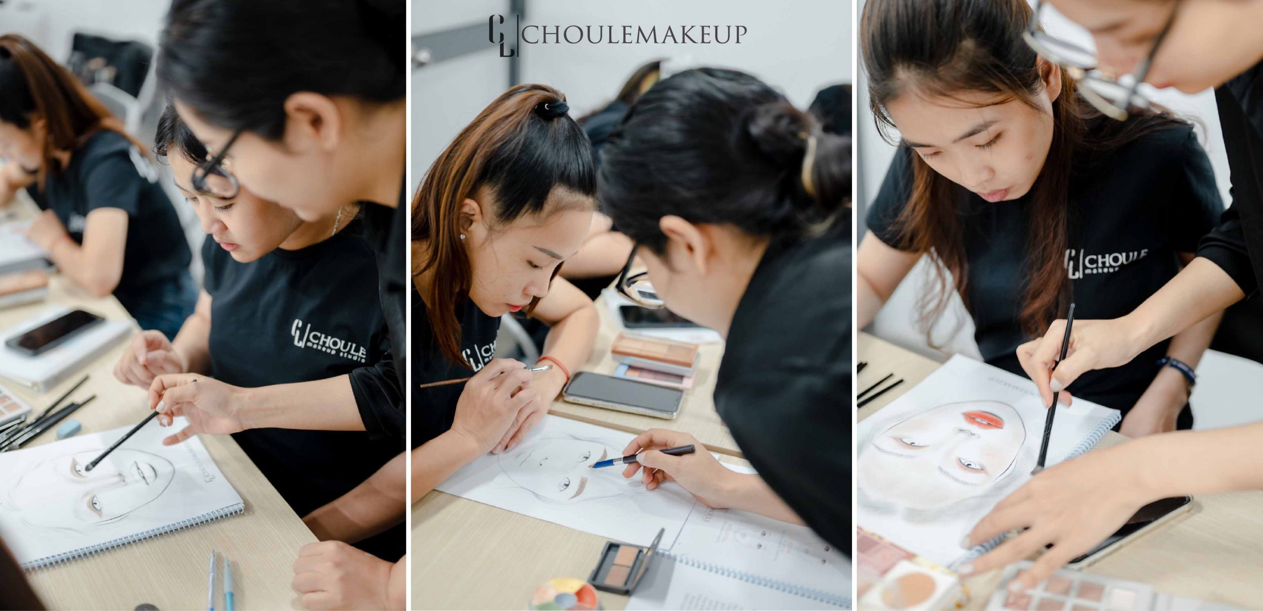 choule makeup khoá học makeup chuyên nghiệp mùa cưới