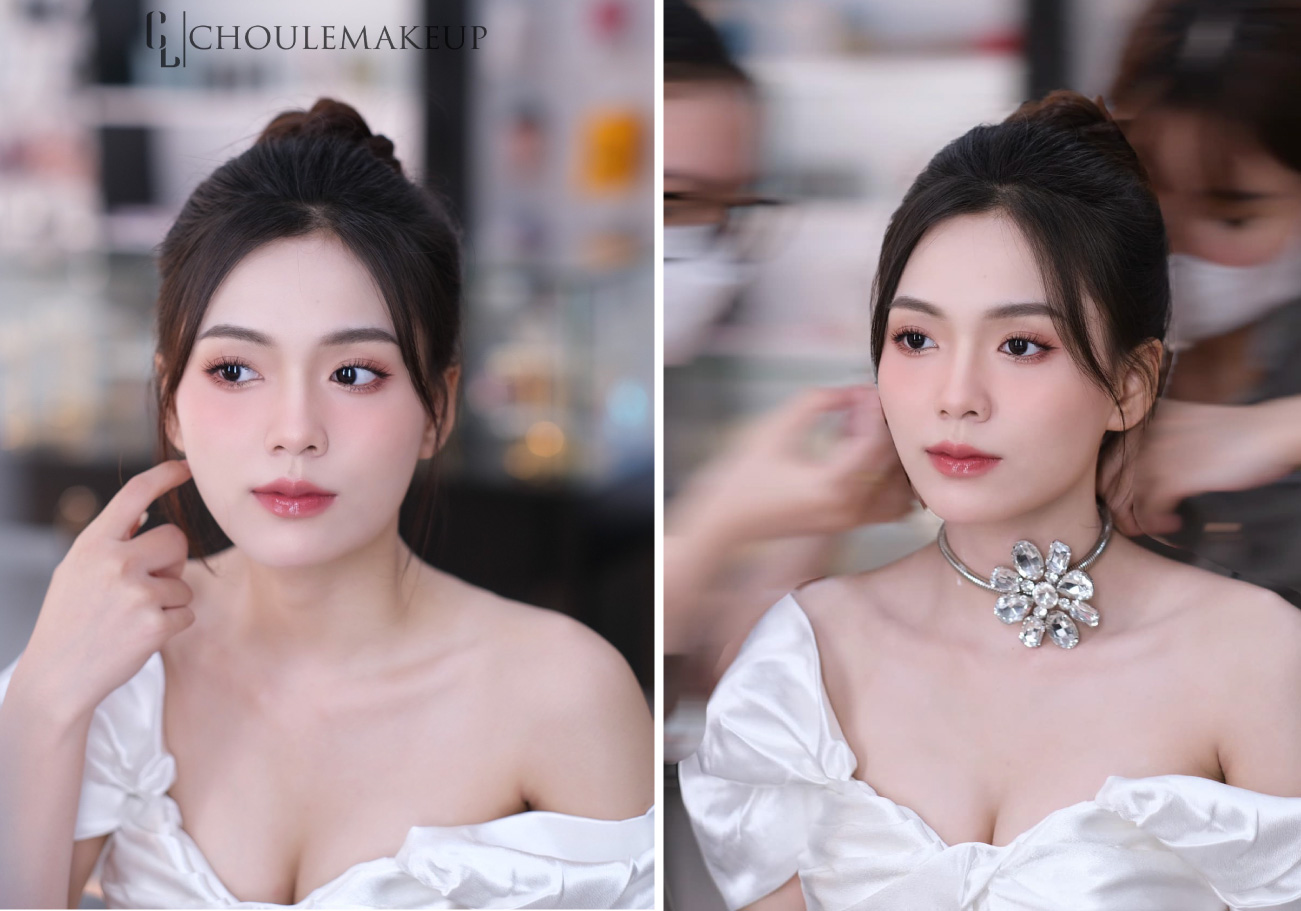 choule makeup tone makeup phong cách trang điểm teddy