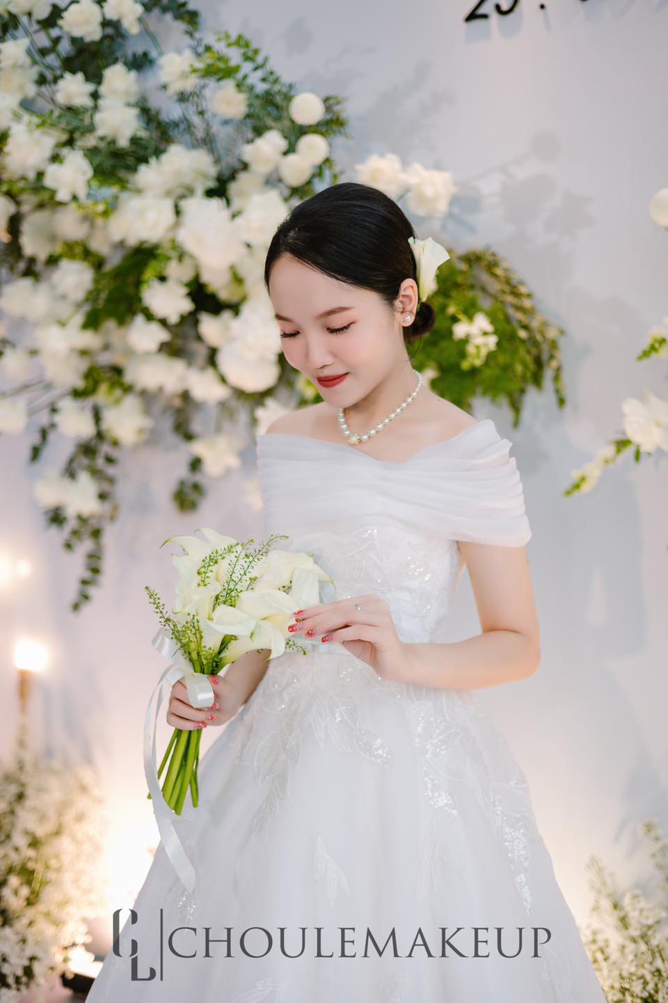 choule makep trang điểm cô dâu phản hồi khách hàng bridal makeup