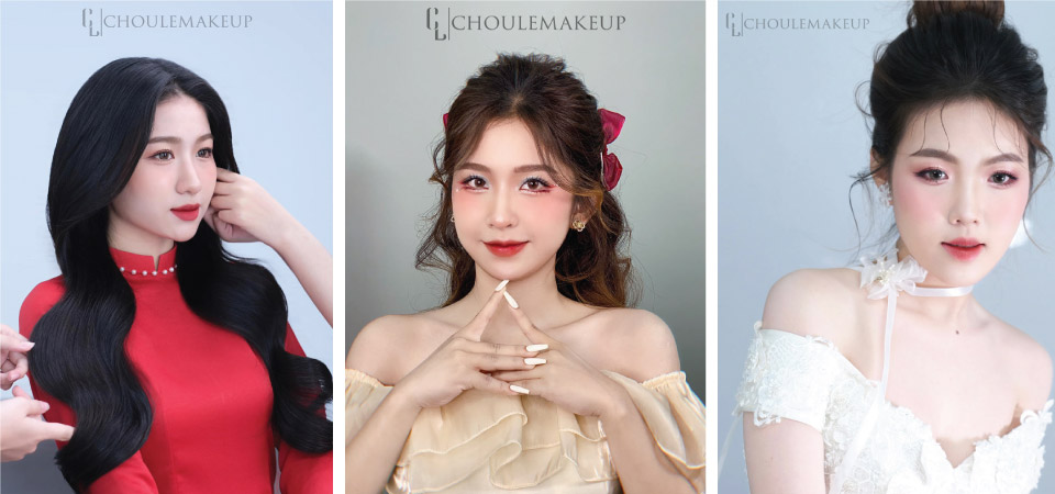 choule makeup khoá học trang điểm chuyên nghiệp tay nghề học viên