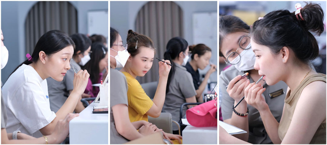 choule makeup khoá học trang điểm cá nhân personal makeup course học 1 kèm 1