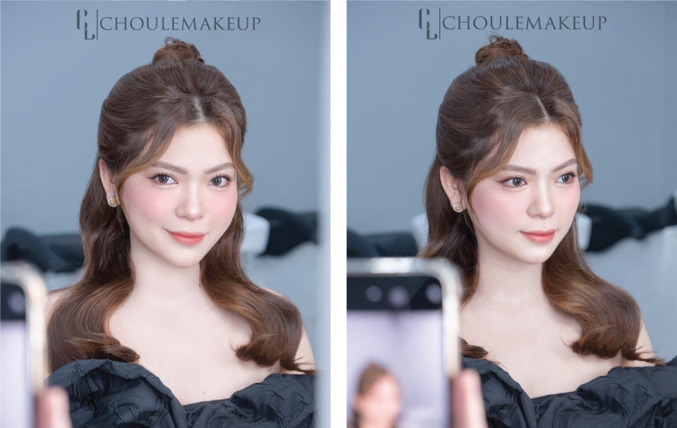 choule makeup phong cách trang điểm pink coral hồng san hô