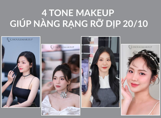 choule makeup trang điểm dịp 20 tháng 10 phụ nữ việt nam