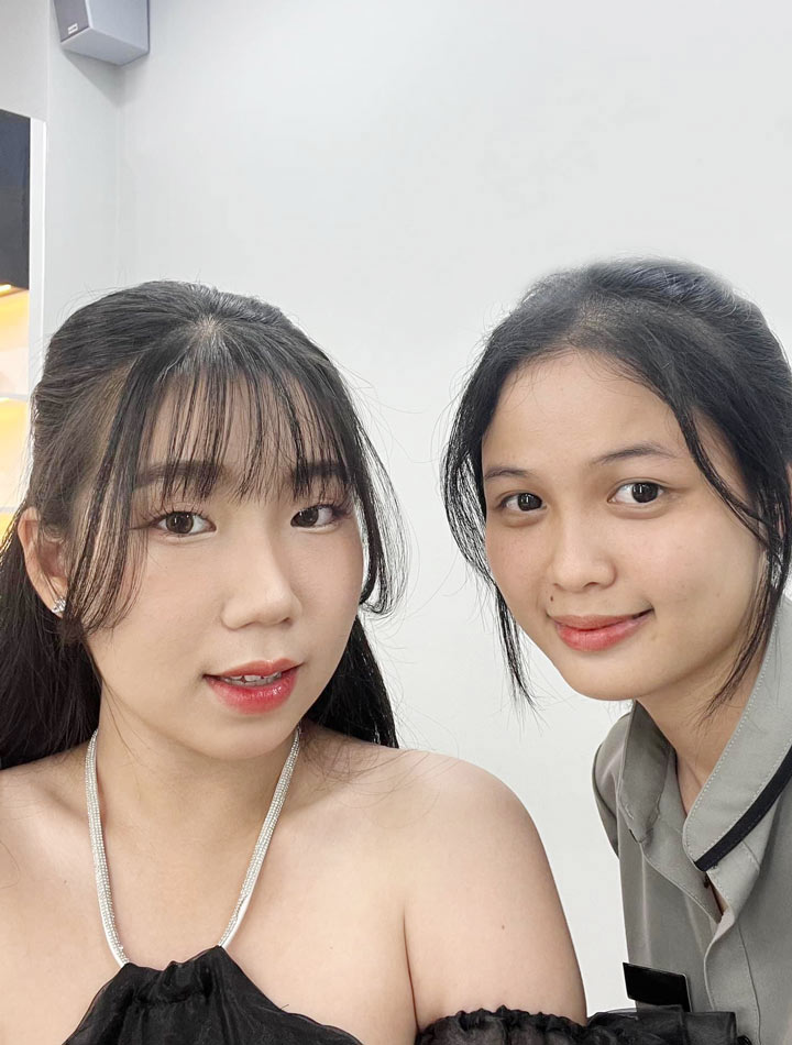 choule makeup phản hồi khách hàng feedback khoá học makeup cá nhân person makeup course Thanh Trang