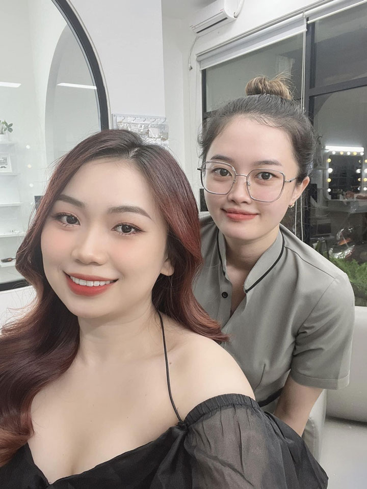 choule makeup phản hồi khách hàng feedback khoá học makeup cá nhân person makeup course Ngọc Huyền