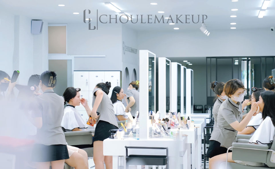 choule makeup trang điểm cô dâu bridal makeup tiệm trang điểm cô dâu makeup test