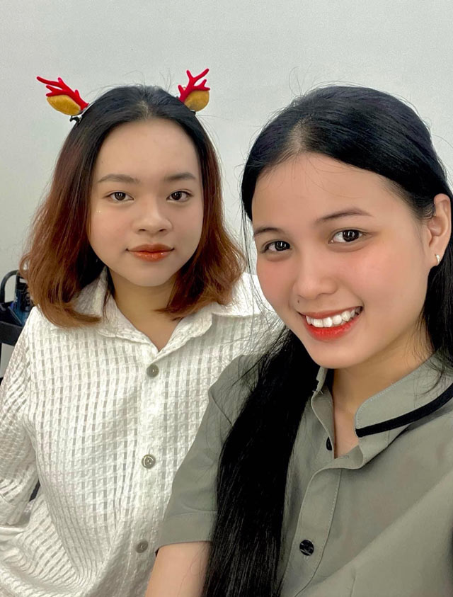 choule makeup phản hồi khách hàng feedback khoá học makeup cá nhân person makeup course Bảo Trân