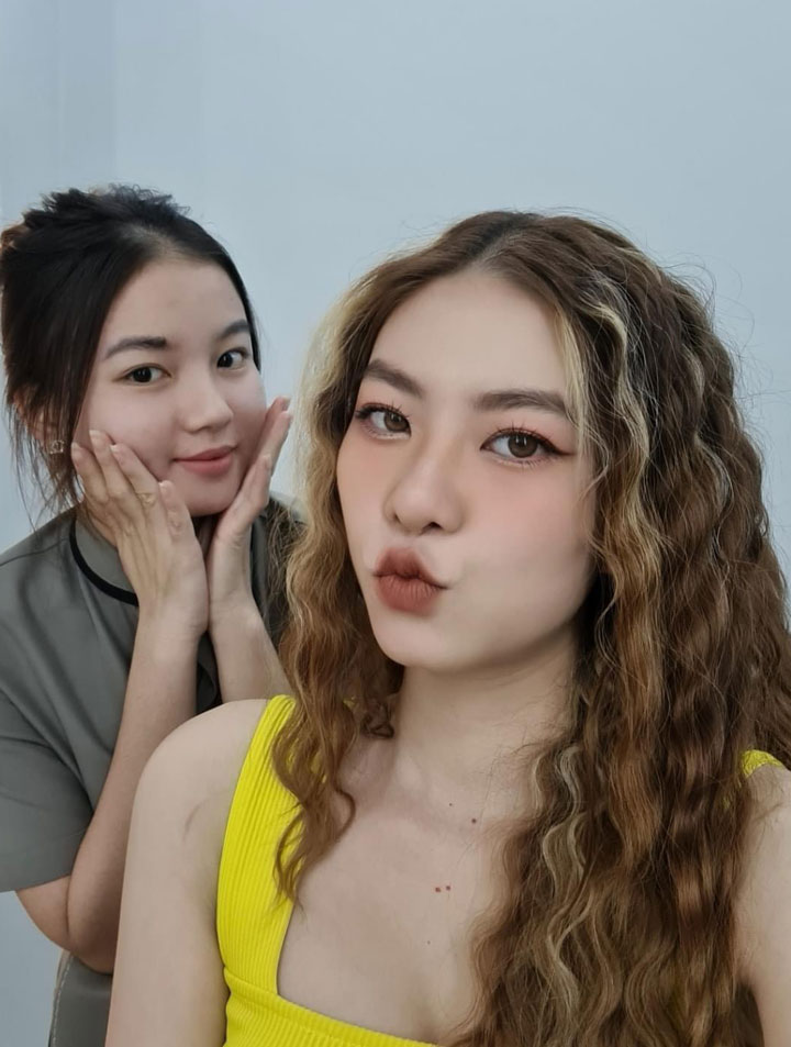 choule makeup phản hồi khách hàng feedback khoá học makeup cá nhân person makeup course ThuTrinh