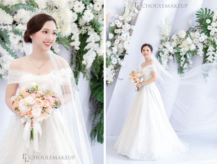 choule makeup trang điểm cô dâu đám cưới bridal makeup 4 lợi ích của trang điểm thử