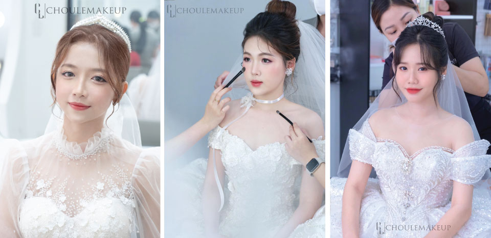 choule makeup trang điểm cô dâu bridal makeup