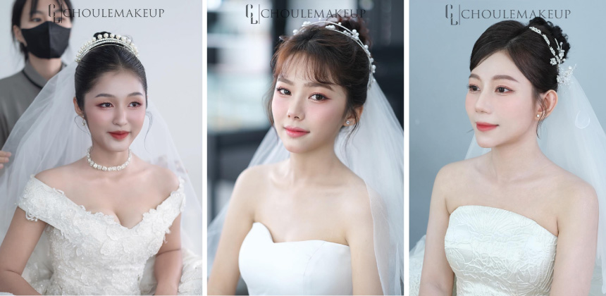 choule makeup trang điểm cô dâu bridal makeup tone makeup teddy