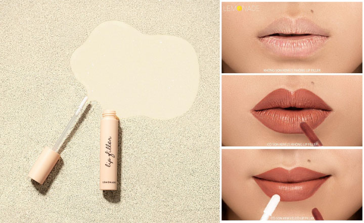 choule makeup trang điểm lip filler cho môi