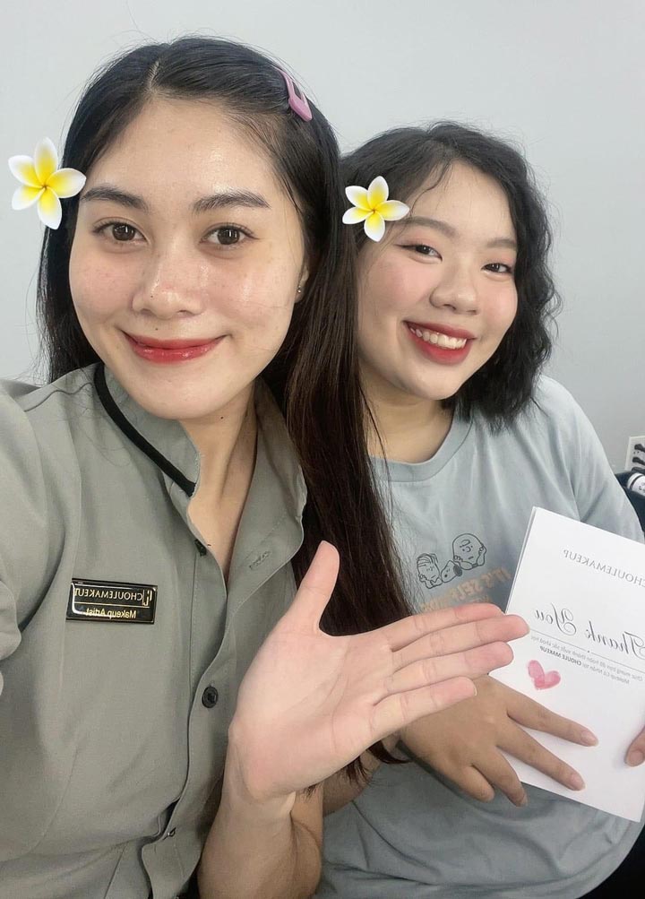 choule makeup phản hồi khách hàng feedback khoá học makeup cá nhân person makeup course Minh Ngọc