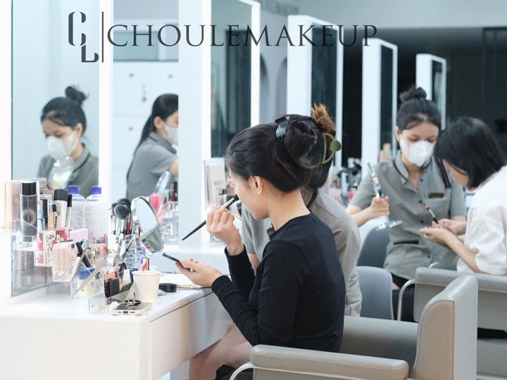 choule makeup khoá học makeup cá nhân personal makeup course