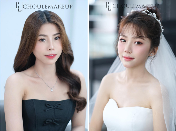 choule makeup trang điểm tone makeup teddy makeup tiệc cô dâu cưới bridal