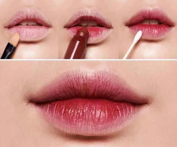 choule makeup trang điểm cách đánh son môi đẹp tự nhien