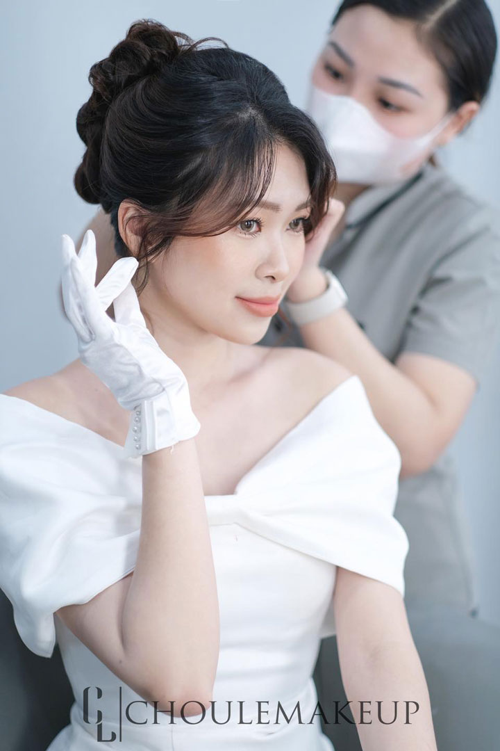 choule makeup trang điểm cô dâu đám cưới bridal makeup 46.2