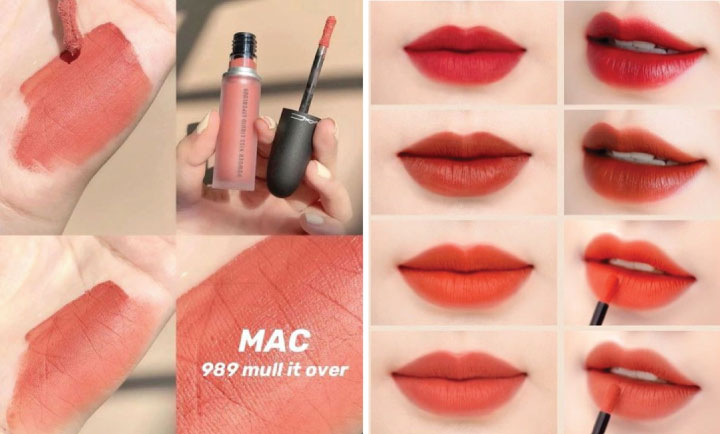 choule makeup trang điểm son môi son kem creame lipstick