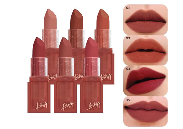 choule makeup trang điểm son môi son lỳ matte lipstick