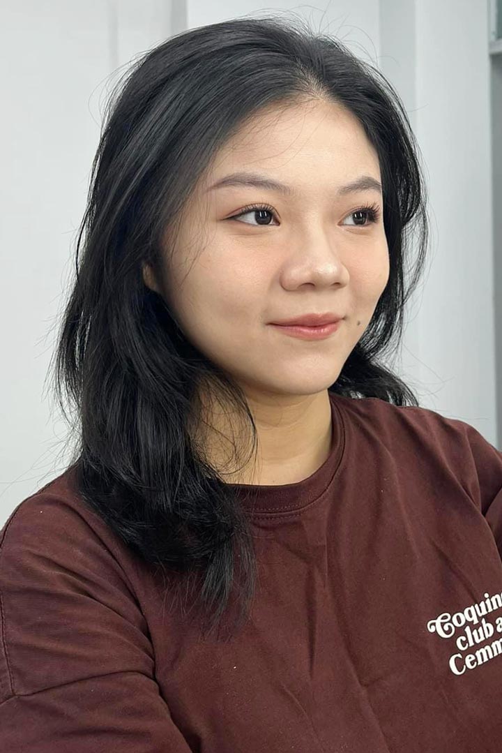 choule makeup phản hồi khách hàng feedback khoá học makeup cá nhân person makeup course thuy dung