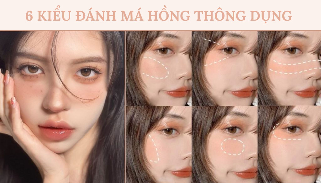 choule makeup trang điểm douyin má hồng