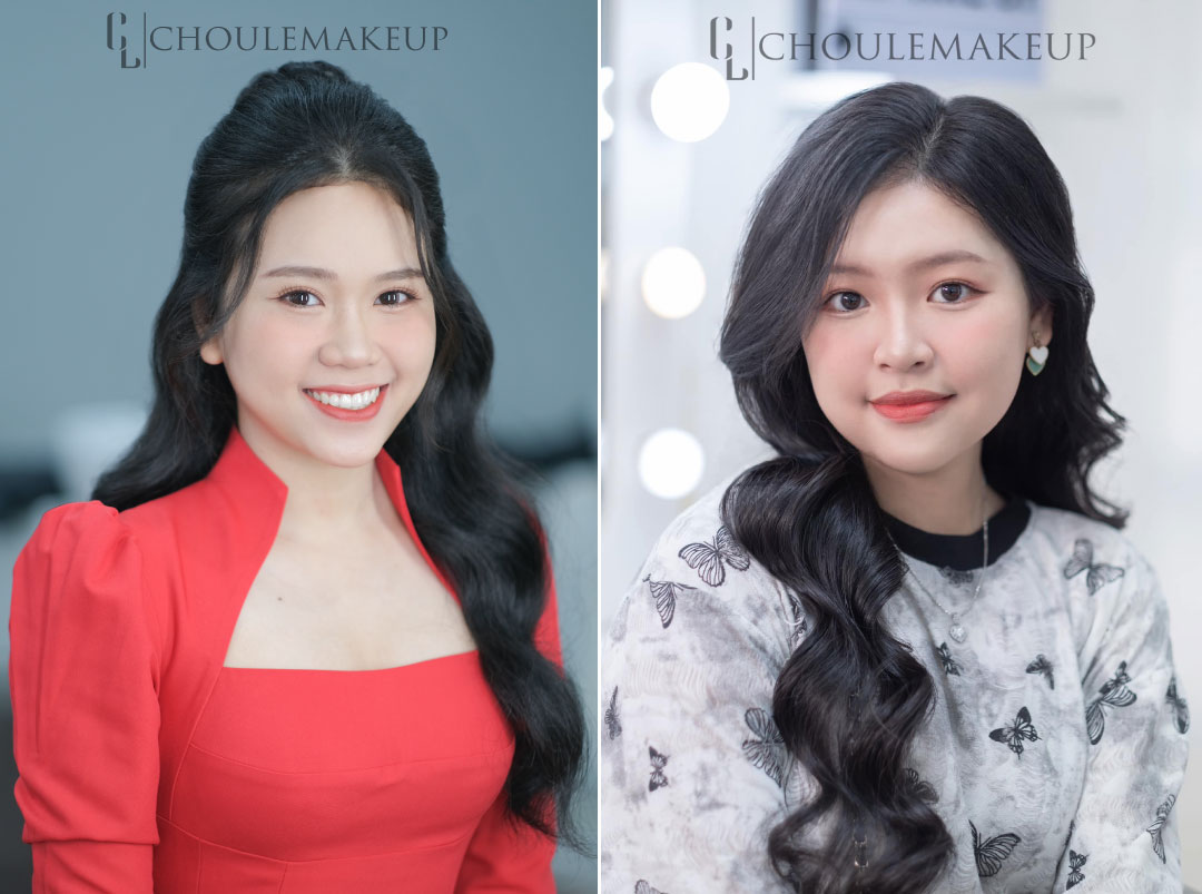 choule makeup phong cách trang điểm tone makeup orange chic