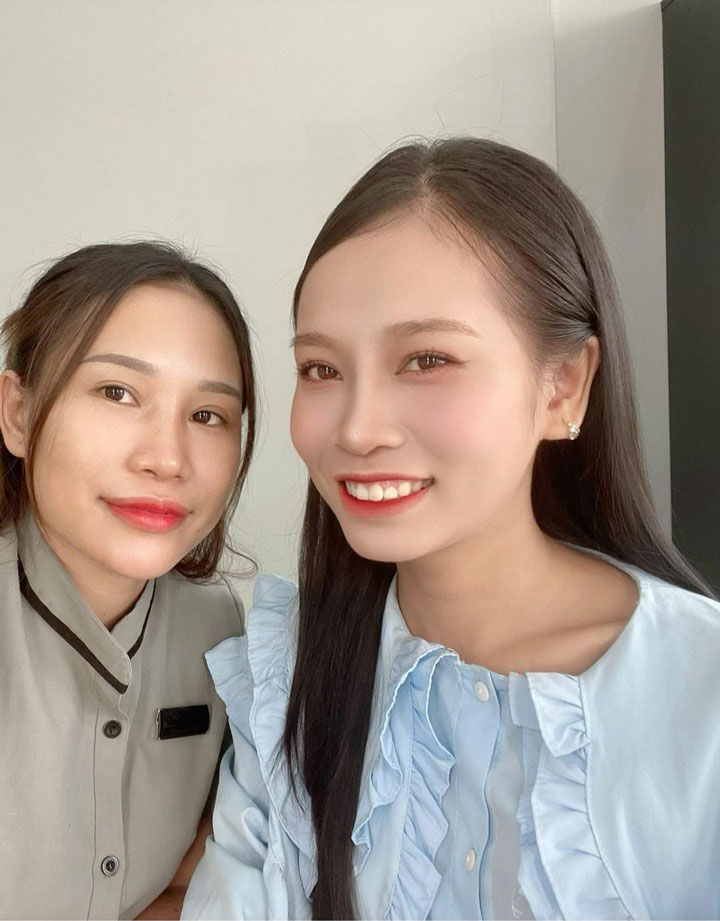 choule makeup phản hồi khách hàng feedback khoá học makeup cá nhân person makeup course Thúy Vy