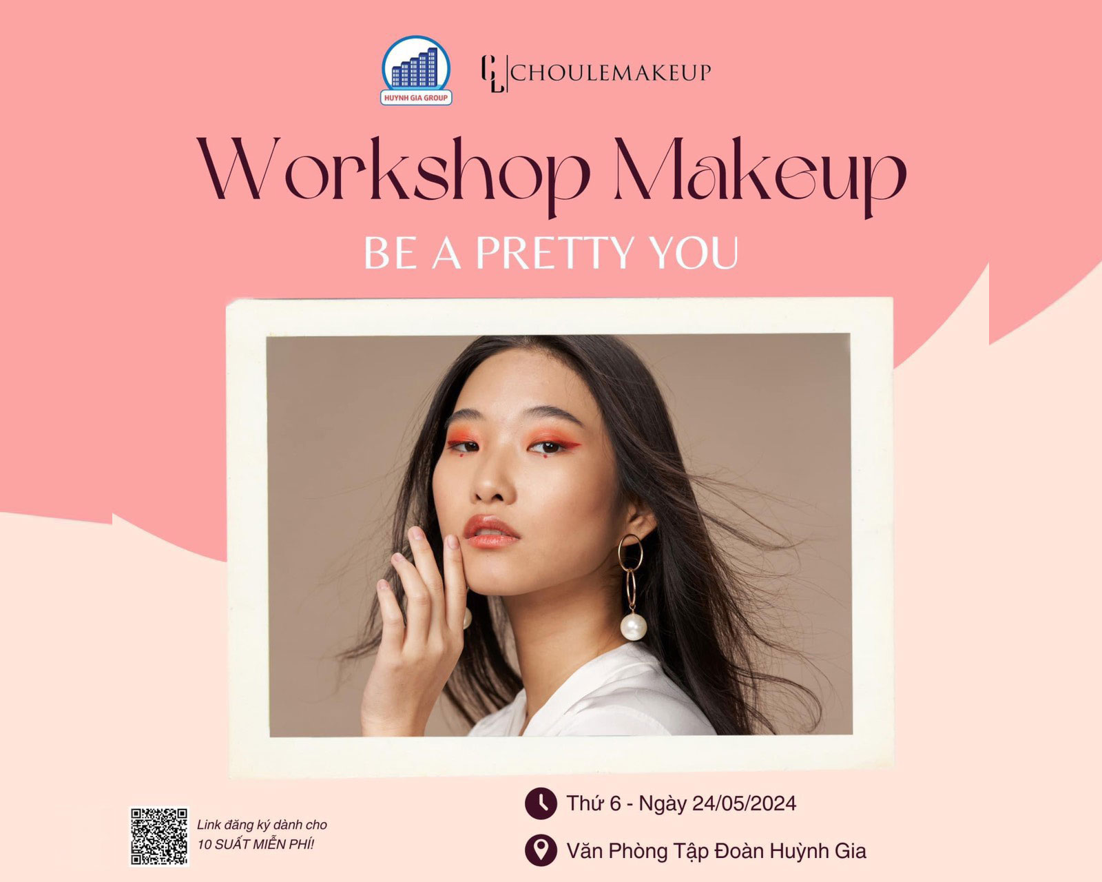 choule makeup sự kiện event workshop trang điếm shining myself