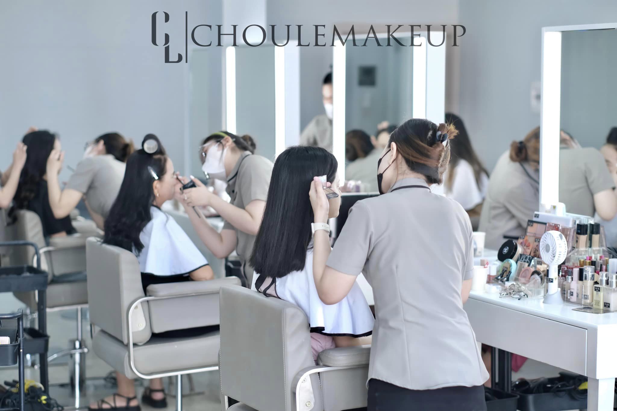 choule makeup trang điểm kỷ yếu cơ sở vật chất