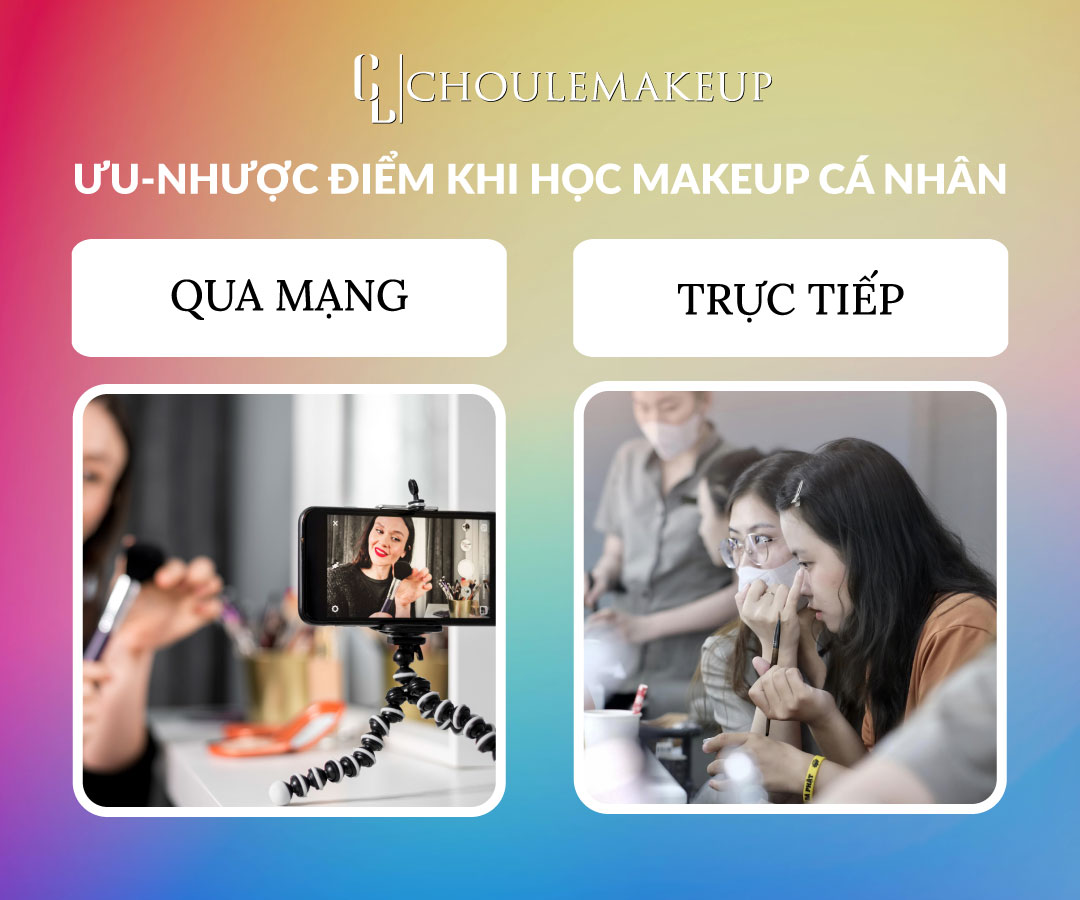 choule makeup khóa học trang điểm cá nhân personal makeup course học makeup online và trực tiếp