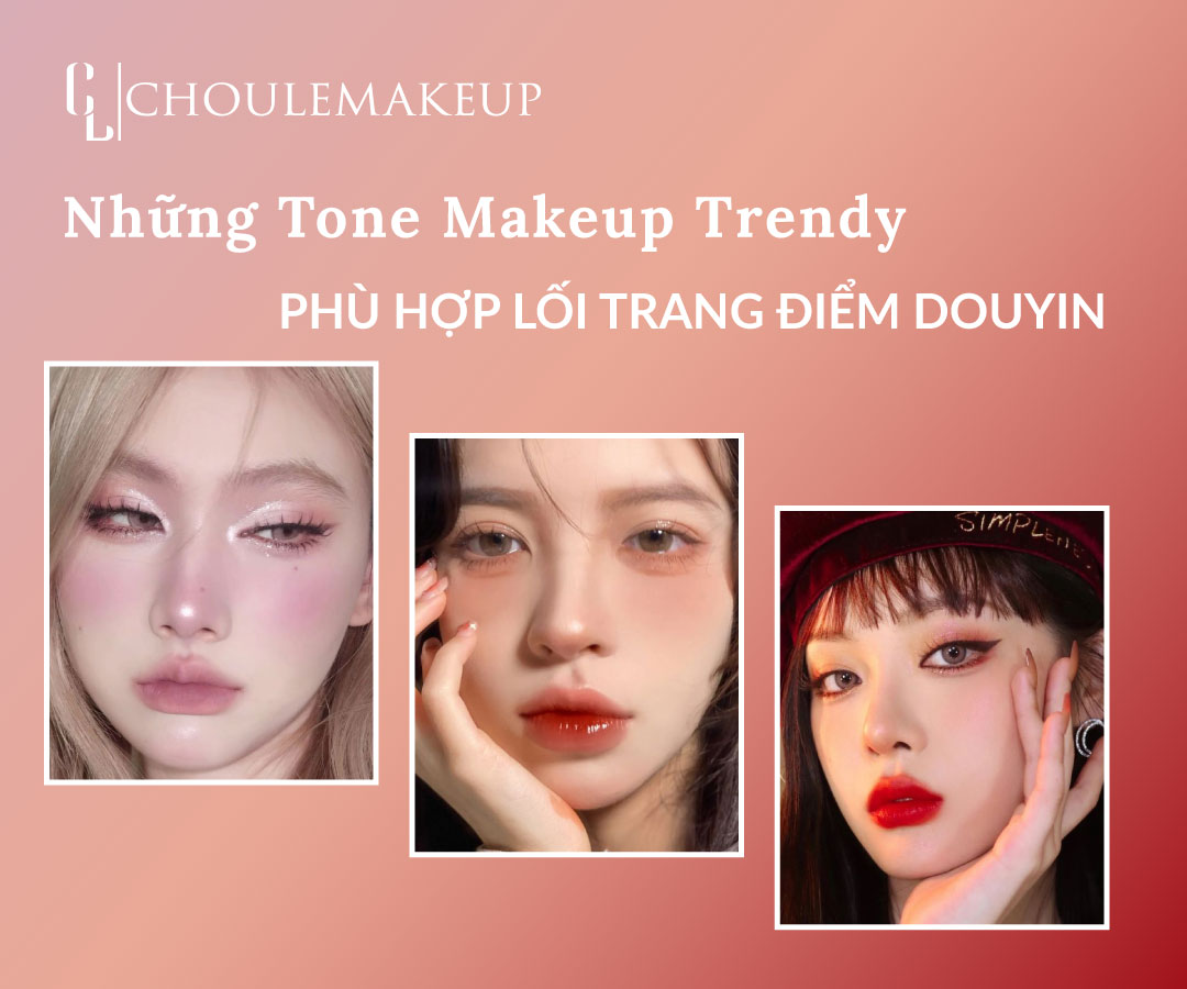 choule makeup trang điểm tone makeup tỷ tỷ douyin