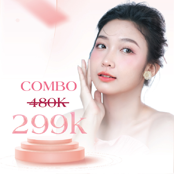 choule makeup trang điểm promotion birthday combo